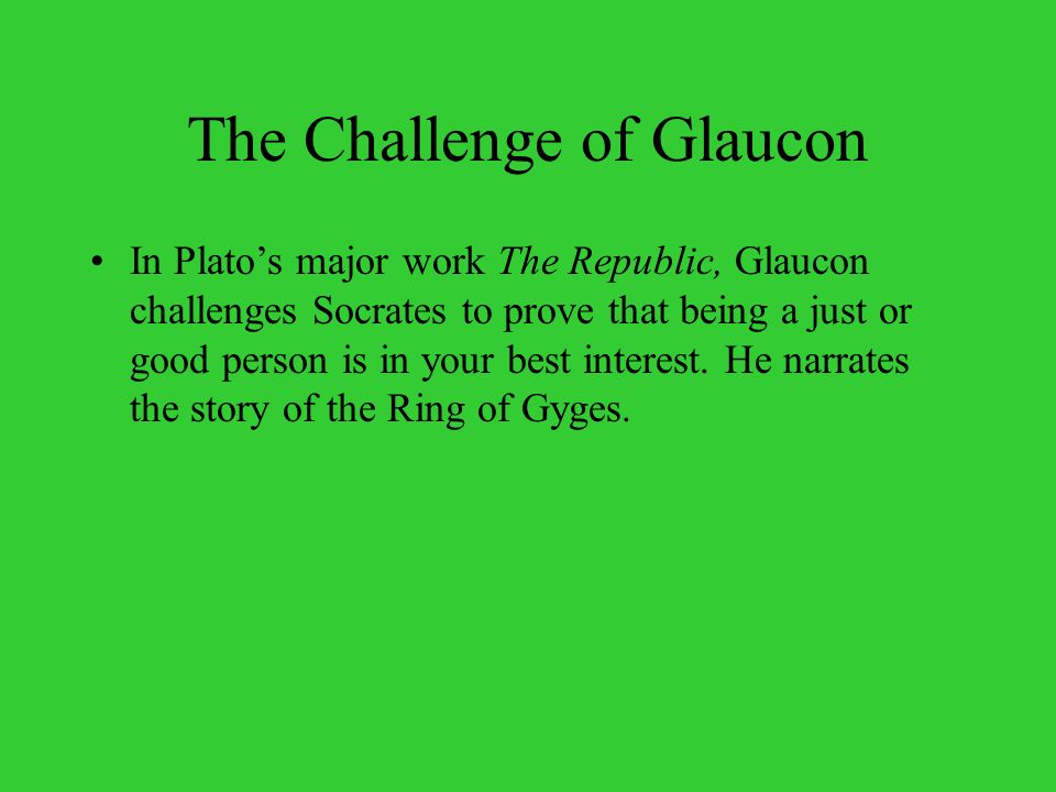 Characterization of glaucon and thrasymachus from platos republic